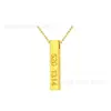 Colgante de Oro Puro 999 Shuibei Gold Cadena de Clavícula de Oro Duro 3D Set de Regalo de Promoción para la Industria de la Belleza Artículo Caliente de Transmisión en Vivo