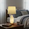 Lámpara de Mesa Plegable de Lujo Nórdico Luz Moderna Lámpara de Mesa de Arte Decoración de Interiores de Dormitorio Lámpara de Mesa Lámpara de Mesa Impresa en 3D