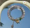 Pulsera de Borlas con Cuentas Inspirada en Novelas al por Mayor en Stock para Mujer, Diseño de Nicho, Alto Valor Estético, Única y Versátil