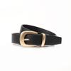 Cinto Feminino Versátil Novo, Simples e Personalizado, Cinto Fashion e de Alto Padrão com Fivela de Pino, Cinto Decorativo Feminino para Jeans