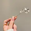 Nuevo Pasador de Alta Gama Estilo Chino para Mujer, Pasador de Flor con Borla Estilo Antiguo, Versátil y Elegante, Adecuado para Maamianqun, Pasador de Nicho para Peinados Recogidos