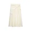 Atacado de Fabricantes de Roupas Femininas Transfronteiriças 2026 Aliexpress Ins Moda Quente Lenço Fofo Saia Midi