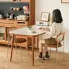 Cadeira de vime antiga do meio Internet Red Ins Cadeira de jantar de madeira maciça Moderno simples Casa Varanda Restaurante Banco de encosto de alta qualidade
