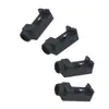 Ajustador de medidor herramienta descargadora de correas de reloj mecánico descargador de correas reloj banda de acero ensanchada descargador de reloj accesorios de reloj negro
