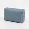 Bolsa Cosmética de Cuero PU Casual Nueva 2023 Bolsa Grande de Gran Capacidad para Artículos de Tocador Promoción Publicitaria