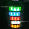 Luz de Borracha Solar Tipo Borboleta de Alumínio Fundido à Pressão à Prova d'Água Resistente à Pressão Luz Guia de LED para Solo Luz de Borracha Luminosa para Estrada