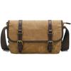 Nova Bolsa Casual para Lente com Alça Bolsa para Câmera SLR Bolsa de Ombro Cruzada Masculina de Lona Bolsa para Câmera Digital ao Ar Livre