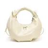 Nova Bolsa de Mão Lisa, Estilo Ballet, Bolsa Transversal Fashion e Simples, Bolsa de Mão de Nicho Francês, Bolsa Transversal de Ombro Único