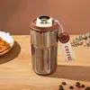 Taza Aislada con Pantalla de Temperatura Inteligente, Taza de Café de Alto Estilo con Asa, Taza de Agua Portátil Simple de Acero Inoxidable 316 Venta al por Mayor