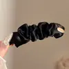 Presilha de cabelo elegante e requintada para rabos de cavalo altos, presilha vertical, ferramenta de fixação versátil de luxo leve, estilosa nova presilha banana 2026 para mulheres