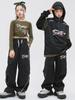 Traje infantil Hip Hop Meninos Roupas infantis Marca de moda Street Dance Meninas terno Hiphop Meninas Jazz Dance Performance Traje