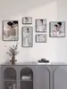 Parede de Fotos Criativa Porta-Retrato Pendurado na Parede Combinação Restaurante Sala de Estar Decoração de Parede Álbum de Fotos de Parede Fundo de Foto de Parede Parede