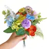 Kit de Materiales para Cortina de Flores Artificiales DIY, Cortina Colgante para Puerta, Decoración de Cascada, Arreglo de Boda, Ramo Personalizado, Flores Artificiales al por Mayor