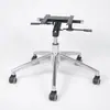 Base Giratoria de Aleación de Aluminio de Cinco Garras para Silla de Oficina, Soporte de Asiento, Silla de Computadora para Ocio, Silla Mecedora para Trabajar, Base Elevable