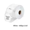 Para papel de etiqueta térmica da impressora D100, papel de etiqueta térmica adesiva