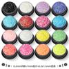 Set de glitter de 16 colores 0.2 mm + lentejuelas de 1 mm + barritas de cebolla de 0.2*1.5 mm para esmalte de uñas de joyería