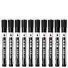 Plumón para Pizarra Deli S507 Rojo Azul Negro Tinta para Plumón de Pizarra Base Agua Recargable Marcador Borrable para Niños