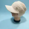Gorro tejido cálido para mujer, moda de ciclismo al aire libre de invierno, gorro de lana con protección para las orejas, forro polar, a prueba de viento, gorro con letra bordada
