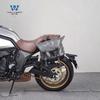 Coche musculoso Wolf adecuado para estilo primavera 700CLX bolsa lateral bolsa lateral se puede instalar casco medio casco casco completo con cerradura marco de liberación rápida modificación