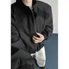 Chaqueta Desestructurada Limpia y Bien Ajustada para Hombre, Temporada de Primavera, Top Casual Holgado para Adolescentes, Chaqueta Corta Retro Americana