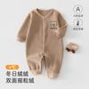 Mono de Polar Doble Cara Clase A Cálido para Bebés Niños y Niñas, Ropa Cálida para Exteriores para Otoño e Invierno, Traje de Polar para Gatear