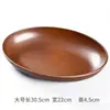Cuencos y Platos Ovalados con Textura de Madera, Platos para Frutas, Platos para Dulces, Ventas Directas de Fábrica, Estilos Multifuncionales de Doble Propósito para Frutas y Verduras