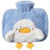 Bolsa de Agua Caliente Llena de Agua para Calentar el Vientre, Bolsa de Agua Caliente de PVC Engrosado para Compresa Caliente, Bolsa Calentadora de Manos Grande Especial de Peluche Lindo de Dibujos Animados