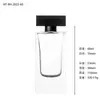 En Stock Botella de Vidrio Transparente para Perfume con Boca de Rosca de 15 mm, Botella Portátil Recargable, Botella con Atomizador para Perfume, Botella Vacía, Gama Alta