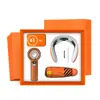 Set de Regalo Empresarial, Souvenir de Verano, Regalo con Logo Personalizado, Regalo Práctico para Clientes, Set de Ventilador de Refrigeración de Verano
