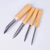 Set de Herramientas de Arcilla para Tallado Fino Cerámico, Juego de 8 Piezas de Herramientas de Alfarería de Madera, Herramientas para Arcilla, Set de Herramientas para Arcilla Blanda
