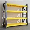 Estantería Pesada de Almacén Estante de Almacenamiento Ajustable para el Hogar Estante de Almacenamiento Estante de Almacenamiento Almacén de Almacenamiento Estante Móvil Estantería de Hierro Multicapa