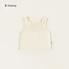 Ropa para Niños Youbao Top de Tirantes para Niña Verano Delgado Camiseta Interior de Bebé Color Sólido Empalme de Encaje Chaleco Infantil Moderno