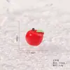 Fresa Creativa Naranja Fea Manzana Tomate Limón Uva Musgo Micro Paisaje Decoración de Coche Adornos Colgante de Collar
