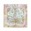 Bufanda Cuadrada de Seda de Morera Perlada de Lujo Ligero de 90 cm para Mujer Estilo Ins Elegante y Fácil de Combinar Bufanda de Seda Borde Enrollado a Mano Chal Decorativo