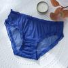 Ropa interior de malla ligera para mujer, bragas de encaje transparentes y sexys, ropa interior de algodón puro transpirable, pantalones de secado rápido para mujer