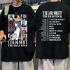Camiseta Gráfica Taylor the Eras Tour 2023 World Tour Masculina Feminina