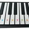 Pegatinas para piano texto en inglés Grupo comercio exterior transfronterizo combinación escala pegatinas 88/61/49 teclas pentagrama General