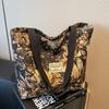 Nova Bolsa Tote de Lona de Nicho Bolsa Tote de Grande Capacidade Bolsa de Lona Formulada Bolsa Portátil Presente Criativo Bolsa de Publicidade
