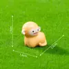 Miniaturas adoráveis de animais do zodíaco para criar micro-paisagens charmosas; Acessórios de decoração de jardim DIY e enfeites para pendurar
