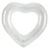 Anillo de Natación Nuevo Amor Transfronterizo de Comercio Exterior de Fábrica Anillo de Natación Inflable de PVC Espeso con Forma de Corazón para Adultos Venta al por Mayor