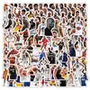 100 piezas de varios stickers populares de graffiti, materiales de collage de mascotas lindas, empaque con agujero para colgar, stickers decorativos impermeables
