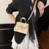 Bolso Kelly de Cocodrilo de Alta Gama para Mujer 2026 Nuevo Bolso de Mano Retro de Moda Bolso de Hombro Cruzado