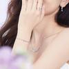Pulsera de Flor de Glicina de Diseño Nicho Estilo Coreano para Mujer Estilo Frío Moda Elegante Combinable Joyería de Alta Gama Nuevo Estilo 2023