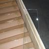 Suministro de fábrica vidrio persiana tan rompecabezas tela veta de madera pera fragante azul oscuro vidrio reflectante vidrio tan