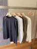 ¡Diseño de costura de color contrastante! ¡Absorbente de Humedad y Transpirable! Camiseta Casual de Exterior para Hombre, Corte 3D, Cuello Redondo, Manga Larga, Primavera y Verano