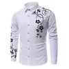 Camisas de manga larga para hombre de negocios no planchables de comercio exterior europeo y americano, camisas casuales para hombre de primavera y otoño, directo de fábrica, venta al por mayor de una sola fuente