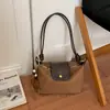 Elegante Bolso de Mano para Empanadas con Acabado Mate para Mujer 2026 Nueva Moda Retro Bolso de Hombro Único Bolso Cruzado Versátil de Gamuza