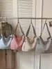 Nova Bolsa de Ombro Cruzada de Grande Capacidade Estilo Preguiçoso, Bolsa Listrada Moderna e Versátil para o Dia a Dia, Viagens de Negócios e Viagens