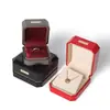 Caja de Joyería Octagonal Lacada de Alta Calidad, Caja de Regalo para Joyería Anillo, Caja de Empaque para Joyería Collar con Tapa abatible, Sensación de Alta Gama