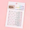 Adesivo de Rosto com Diamantes Transfronteiriço Adesivo de Rosto Adesivo para Olhos Adesivo de Rosto com Diamantes Adesivo para Sobrancelhas Adesivo de Maquiagem para Palco Infantil Diamante para Unhas